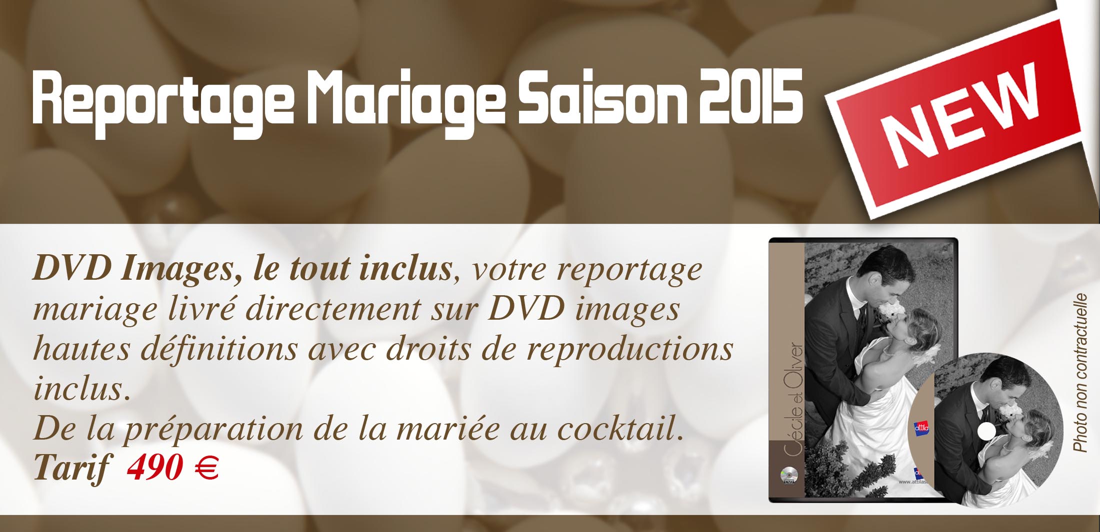DVD Mariage 2015